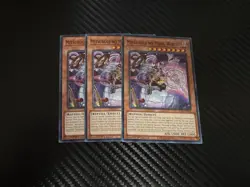 Yugioh x3 Mitsurugi no Miko, Wousu ALIN-EN091 Common 1st Edition NM - Image 2