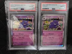 2023 POKEMON MEW EN-151 #094 GENGAR PSA 10 (2 cards) - Image 1