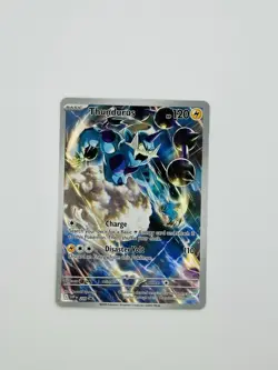 Pokemon TCG Black Bolt Thundurus Full Art Illustration Rare Promo 209 NM/Mint - Image 1