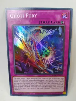 YU-GI-OH! Ghoti Fury. DABL-EN091. 1st Edition Super Rare Card. TCG CCG Yugioh - Image 1