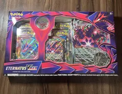 Pokemon TCG Eternatus VMAX Premium Collection Box FACTORY SEALED - Image 1