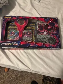 Pokemon TCG Eternatus VMAX Premium Collection Box FACTORY SEALED - Image 1