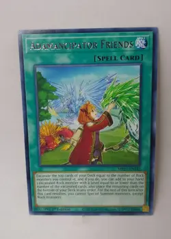 YU-GI-OH! Adamancipator Friends. MP21-EN142. 1st Edition Rare Card. TCG Yugioh - Image 1