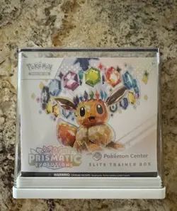 Prismatic Evolutions Pokemon Center Elite Trainer Box ETB W/ Case - Image 1