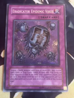 Yugioh: Eradicator Epidemic Virus - FOTB-EN068 - Secret Rare - Unlimited - LP - Image 1