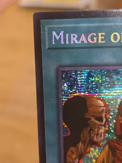 Yugioh! Mirage of Nightmare Prismatic Secret Rare 1st Edition Speed Duel LP/NM - Image 2