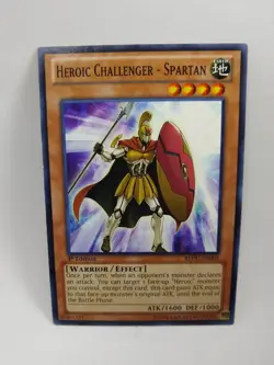 YU-GI-OH! Heroic Challenger-Spartan. REDU-EN005. 1st Edition Card TCG CCG Yugioh - Image 1