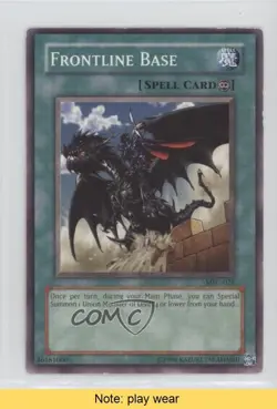 Frontline Base Unlimited YuGiOh Magician's Force #MFC-028 2003 READ e6j - Image 1