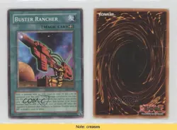 Buster Rancher YuGiOh Pharaonic Guardian #PGD-085 2003 READ 7qw - Image 3