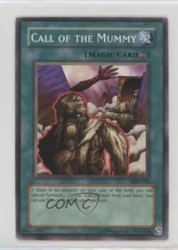 Call of the Mummy YuGiOh Pharaonic Guardian #PGD-038 2003 3c7 - Image 1