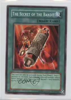 The Secret of the Bandit Unlimited YuGiOh Legacy Darkness #LOD-085 2003 0g4 - Image 1