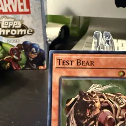 YuGiOh Test Bear 1st Edition SUDA-EN018 Super Rare - MN - Image 2