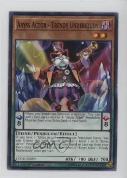Abyss Actor - Trendy Understudy 1st Ed. YuGiOh Code of the Duelist 0y59 - Image 1