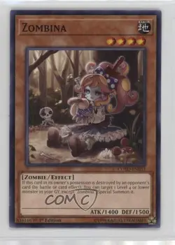 Zombina 1st Ed. YuGiOh Code of the Duelist #COTD-EN033 0hr - Image 1