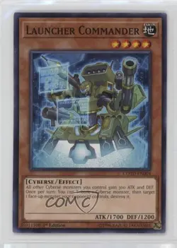 Launcher Commander 1st Ed. YuGiOh Code of the Duelist #COTD-EN004 gl9 - Image 1