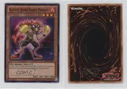 Battlin' Boxer Rabbit Puncher Unlimited YuGiOh Shadow Specters #SHSP-EN007 0hr - Image 3