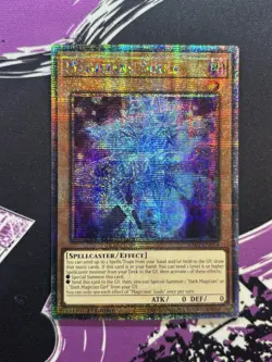 Yugioh Magicians' Souls RA02-EN014 Quarter Century Secret Rare 1st Edition NM - Image 1