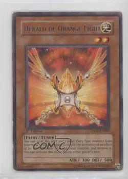 Herald of Orange Light Unlimited YuGiOh The Duelist Genesis #TDGS-EN82 2008 q5p - Image 1