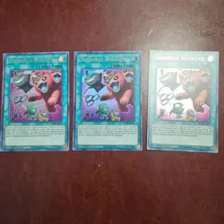 Yugioh -3x Obedience Schooled - BLAR-EN071 - 1st Edition - Ultra Rare Near Mint - Image 1