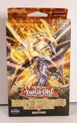 YUGIOH 1ST EDITION RISE OF THE TRUE DRAGONS DECK ENGLISH FACTORY SEALED NEW NIB - Image 1