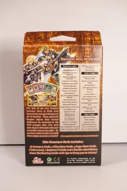 YUGIOH 1ST EDITION RISE OF THE TRUE DRAGONS DECK ENGLISH FACTORY SEALED NEW NIB - Image 2