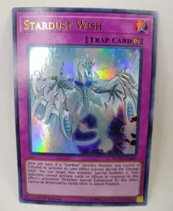 YU-GI-OH! Stardust Wish. DUPO-EN007. 1st Edition Ultra Rare Card. TCG CCG Yugioh - Image 1