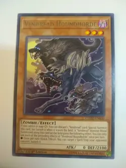 YU-GI-OH! Vendread Houndhorde. COTD-EN000. 1st Edition Rare Card. TCG CCG Yugioh - Image 1