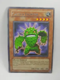 YU-GI-OH! Cactus Fighter. CSOC-EN082. Rare Card. TCG CCG Yugioh - Image 1