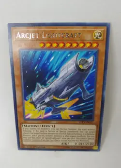 YU-GI-OH! Arcjet Lightcraft. IGAS-EN017. 1st Edition Rare Card. TCG CCG Yugioh - Image 1