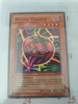 YU-GI-OH! Card. Mystic Tomato. SKE-021. TCG CCG Yugioh - Image 3