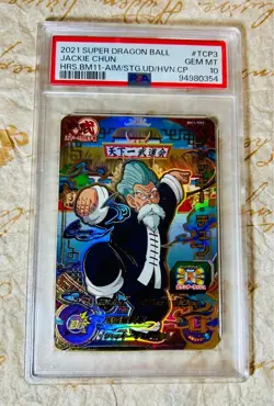 PSA 10 Dragon Ball Heroes Jackie Chun Rare 2023 Trading Card Collector GM JPN - Image 1