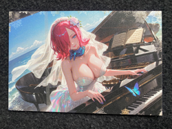 Matchmaker 2 Spicy Waifu NSFW A5 Size Card Board Reiju One Piece Piano - Image 1