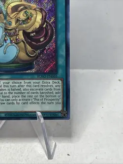 *** POT OF PROSPERITY *** 1ST EDITION ORIGINAL SECRET RARE BLVO-EN065 YUGIOH! - Image 4