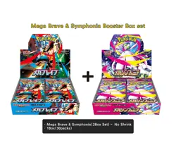 Pokemon Card Mega Brave & Symphonia Booster Box set M1L M1S Japanese - Image 3