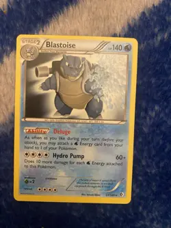 Blastoise BW Boundaries Crossed NonHolo Excl Pokemon Card 31/149 NM Near Mint - Image 1
