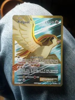 Pokemon Pidgeot EX XY Evolutions Holo Card 104/108 Ultra Rare Full Art - Image 1