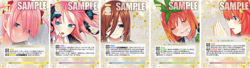 The Quintessential Quintuplets Card Game Booster Vol.4 5 BOX Sealed - Image 4