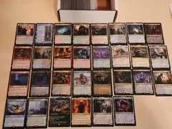 MTG Lord of the Rings 350 card lot Common/Uncommon + Rare/Mythic (LP) - Image 1
