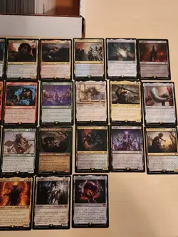 MTG Lord of the Rings 350 card lot Common/Uncommon + Rare/Mythic (LP) - Image 5