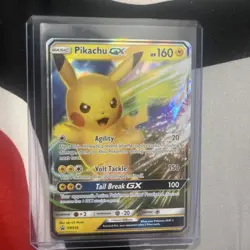 Pokemon Card Promo #SM232 - PIKACHU GX (holo-foil) - NM/Mint - Image 1