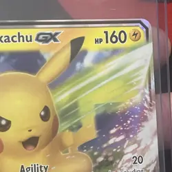 Pokemon Card Promo #SM232 - PIKACHU GX (holo-foil) - NM/Mint - Image 4