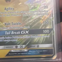Pokemon Card Promo #SM232 - PIKACHU GX (holo-foil) - NM/Mint - Image 5