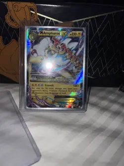 Mega Ampharos EX Pokemon card XY-Ancient Origins set - Image 2
