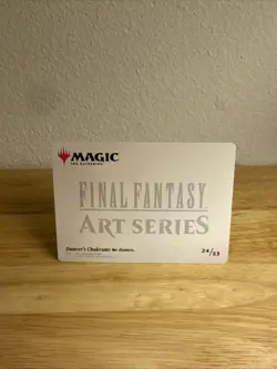 Dancer's Chakrams - Art Series Final Fantasy - NM - MTG Magic - Art Card - Image 2