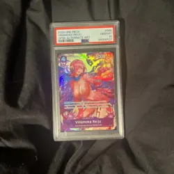 PSA 10 Vinsmoke Reiju OP06-069 Alt Art SR English - One Piece Card Game - Image 1