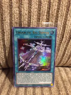 Ursarctic Big Dipper Ultra Rare ANGU-EN038 Yugioh 1st Edition - Image 1