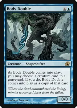 Body Double PL Planar Chaos MTG Magic the Gathering Blue English Card - Image 1