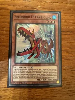 NM Speedroid Ultra Hound - LED8-EN003 - Super Rare 1st Edition yugioh - Image 1