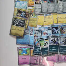 Pokemon TCG 150 Card Lot ex, Reverse Holo, Rares Clean & Sleeved! Surging Sparks - Image 5