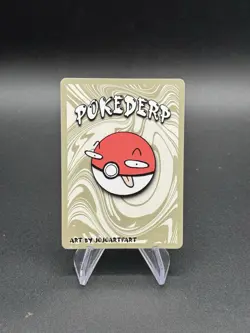 Pokederp 2 1st Edition Pokington - Rhydon 26/38 Custom Derpy Card - Image 2